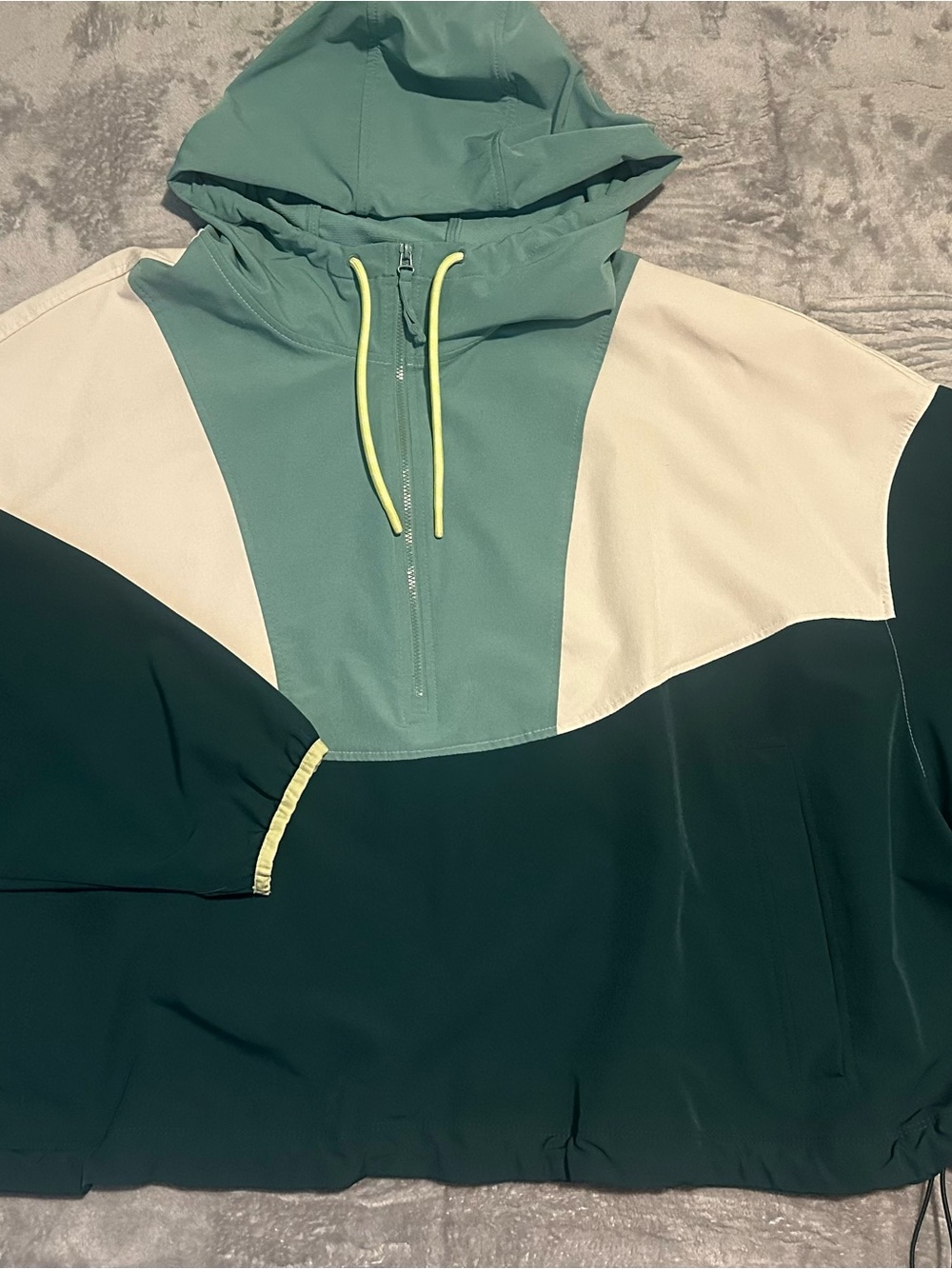 Old Navy StretchTech Color-Block Half-Zip Anorak Jacket, Size 4x